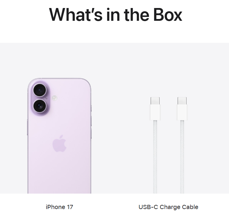 Apple iPhone 17 (EU Specification) Brand New/Sealed